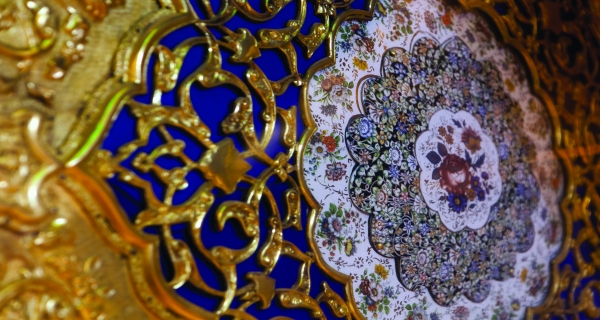زخارف ونقوش أبواب حرم ابي الفضل العباس