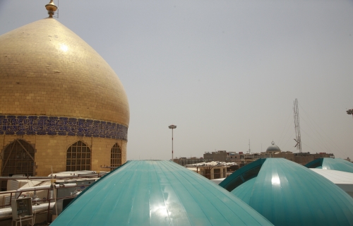 قبة حرم الإمام علي (عليه السلام)