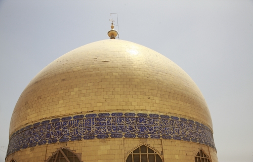 قبة حرم الإمام علي (عليه السلام)