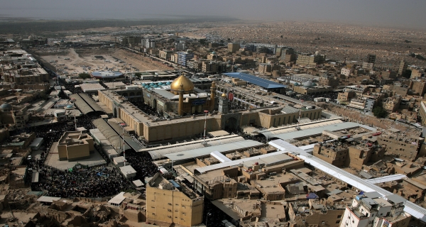 مرقد الامام علي (عليه السلام))