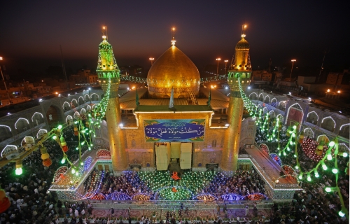مرقد الامام علي (عليه السلام))