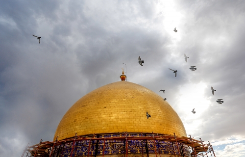 قبة حرم الإمام علي (عليه السلام)