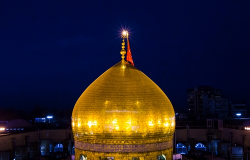 قبة حرم الإمام الحسين (عليه السلام)