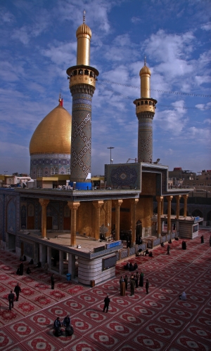 مرقد الامام العباس (عليه السلام))