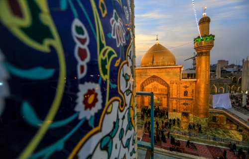مرقد الامام علي (عليه السلام))