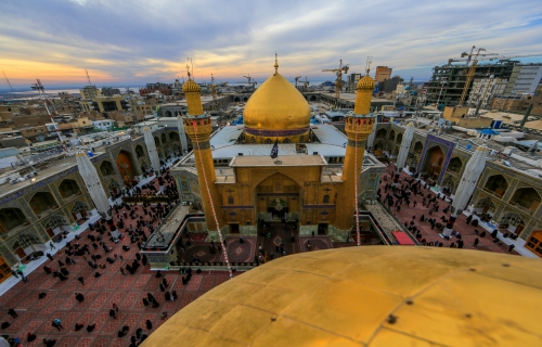 مرقد الامام علي (عليه السلام))