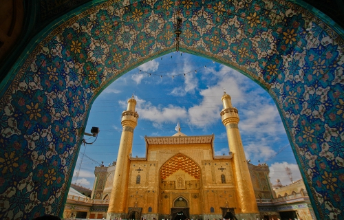 مرقد الامام علي (عليه السلام))