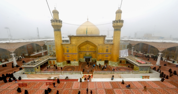 مرقد الامام علي (عليه السلام))