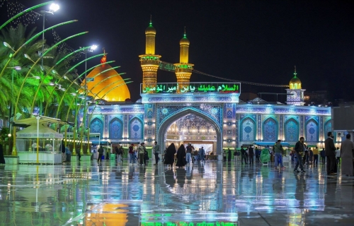 مرقد الامام العباس (عليه السلام))