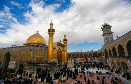 مرقد الامام علي (عليه السلام))