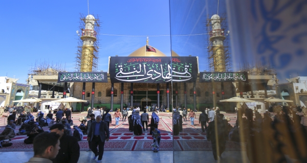 مرقد  الامامين العسكرين (عليهم السلام)