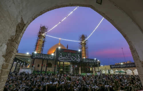 مرقد  الامامين العسكرين (عليهم السلام)