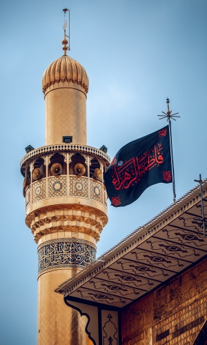 منائر  حرم الامام علي  (عليه السلام)