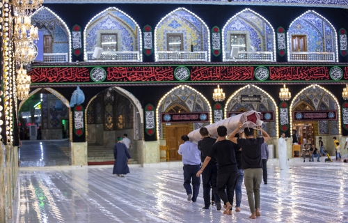إستقبال شهر الأحزان شهر محرم الحرام