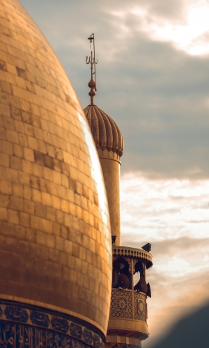 قبة أمير المؤمنين سلام الله عليه