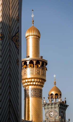 منارة حرم أمير المؤمنين علي عليه السلام