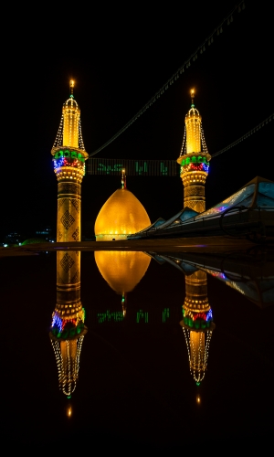 قبة حرم إبي الفصل عليه السلام