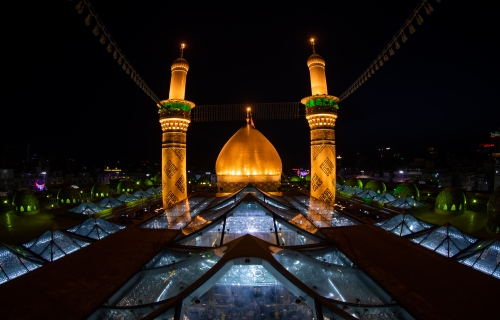 قبة حرم أبي الفضل عليه السلام