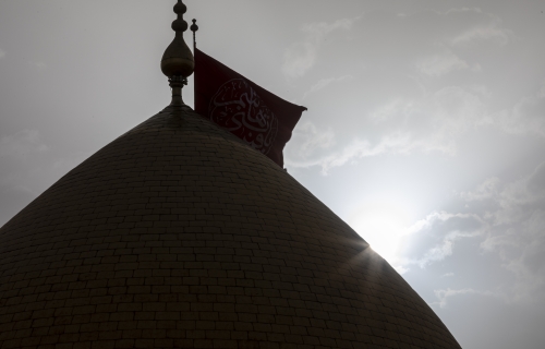قبة حرم أبي الفصل العباس عليه السلام