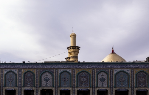 قبة حرم أبي الفضل العباس سلام الله عليه