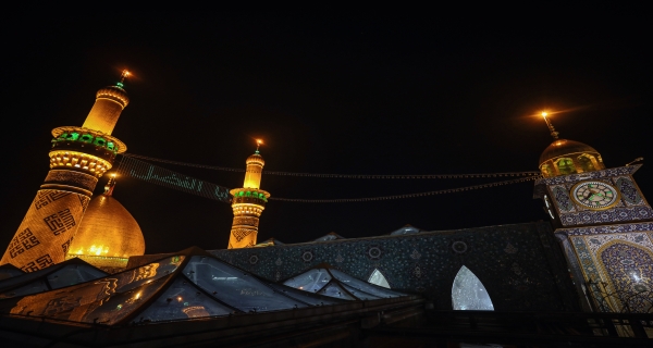 قبة حرم أبي الفضل العباس عليه السلام
