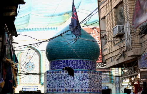 الكف الايسر للمولى ابا الفضل العباس 