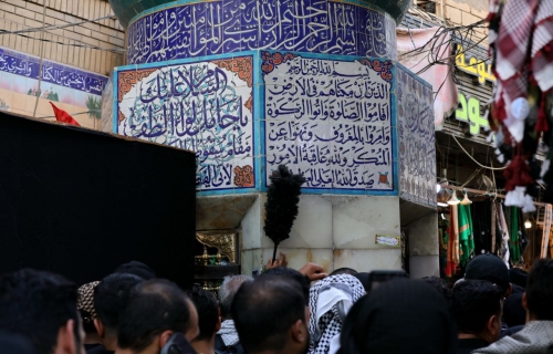 السلام على صاحب لواء الطف 