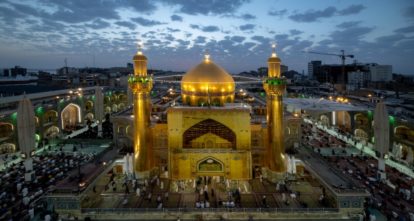 صحن الامام علي عليه السلام 