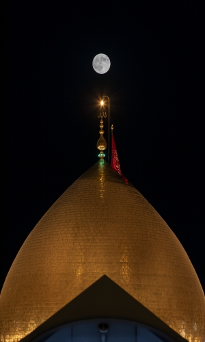 قبة حرم المولى أبي الفضل العباس 