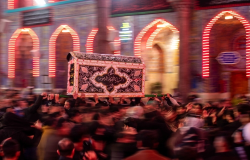 نعش السيدة زينب عليها السلام 