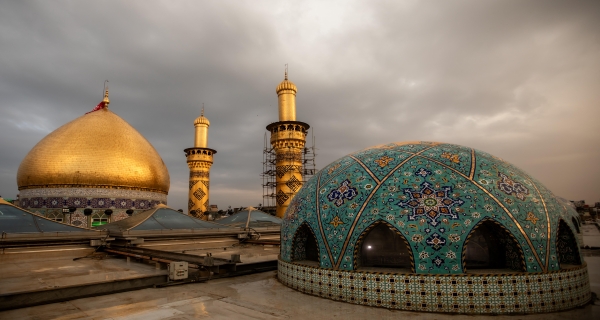 قبة ومنارة المولى أبي الفضل العباس عليه السلام 