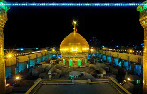 قبة الامام الحسين عليه السلام 