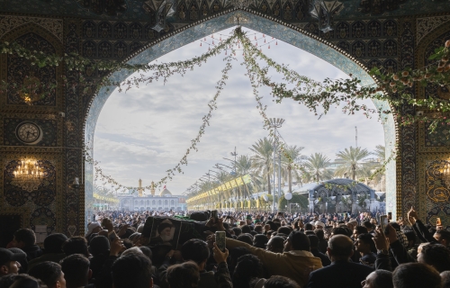 تشييع السيد هادي السيستاني رضوان الله عليه