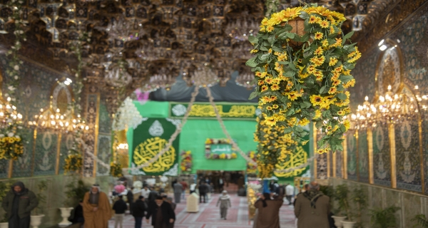صحن المولى أبي الفضل العباس 