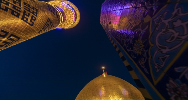 قبة ومنارة المولى أبي الفضل العباس عليه السلام