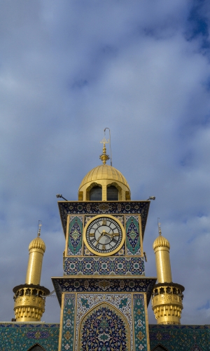 منارة الساعة لمرقد الامام الحسين (عليه السلام)