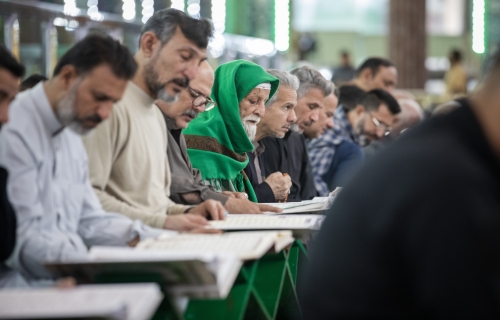 المحفل القرآني الرمضاني في الصحن الحسيني الشريف
