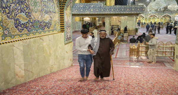 صحن المولى أبي الفضل العباس (عليه السلام)