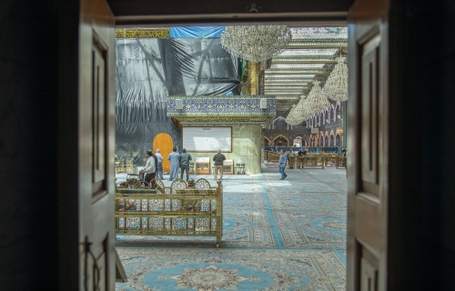 صحن المولى أبي الفضل العباس (عليه السلام)