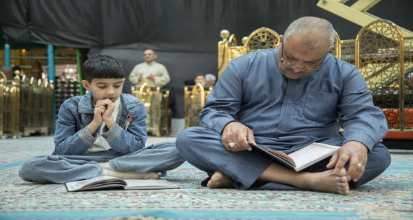 أجواء الزيارة في صحن المولى أبي الفضل العباس (ع)