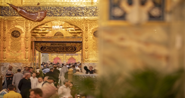 أجواء الحزن بإستشهاد الإمام الصادق (ع) في العتبة العباسة