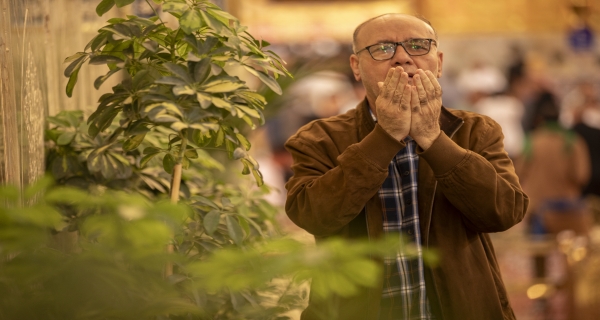 أجواء الدعاء في الصحن العباسي الشريف