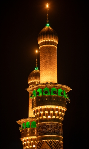 منارة مرقد المولى أبي الفضل العباس (ع)