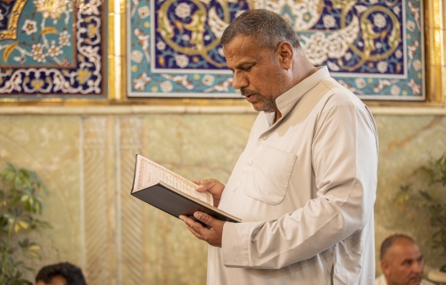 أجواء الزيارة في ليلة الجمعة عند مرقد المولى أبي الفضل العباس (ع)