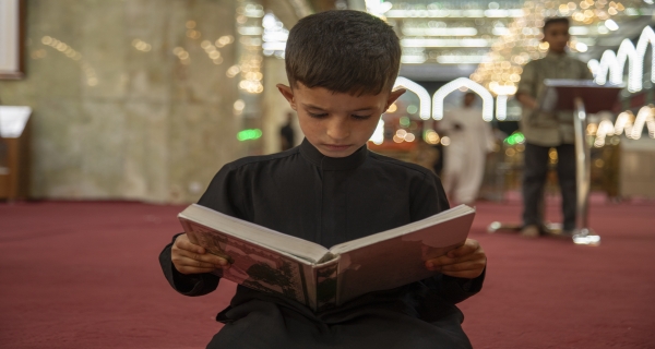 الأجواء الإيمانية في الصحن العباسي الشريف