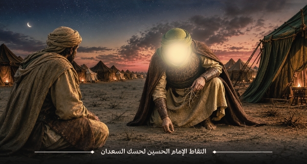 9- « يا نافع غداة غدٍ تهجم الخيل على الخيام ويضرموا فيها النار... »