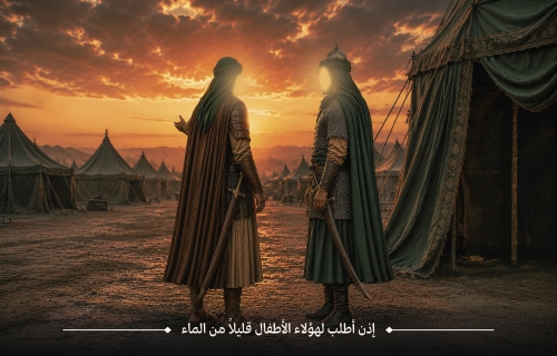 إذن اطلب لهؤلاء الأطفال قليلاً من الماء