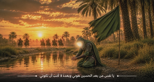 16- « يا نفس من بعد الحسين هوني.. وبعدهُ لا كُنتِ أن تكوني »
